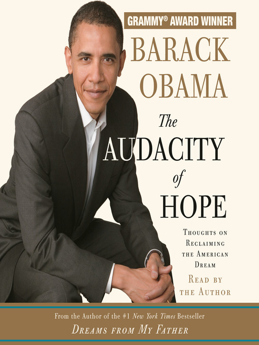 Title details for The Audacity of Hope by Barack Obama - Wait list